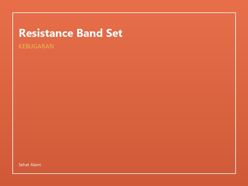 Resistance Band Set