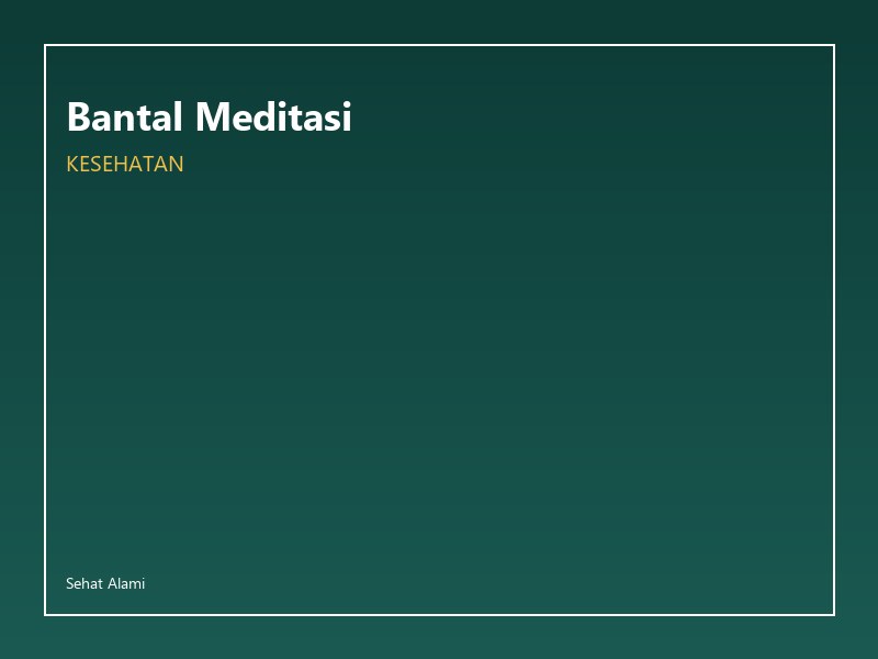 Bantal Meditasi